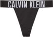 Calvin Klein High Leg Thong - Fashion Wear - Vrouwen - Zwart