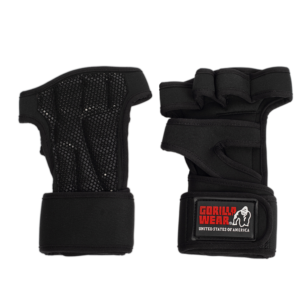 Gorilla Wear Yuma Fitness Handschoenen - Zwart - XL