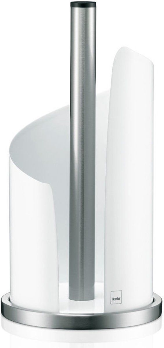 Kela Keukenrolhouder wit | Fraai ontwerp keukenrolhouder