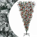 vidaXL Omgekeerde Kunstmatige Scharnier Kerstboom 150 cm 150 LED's