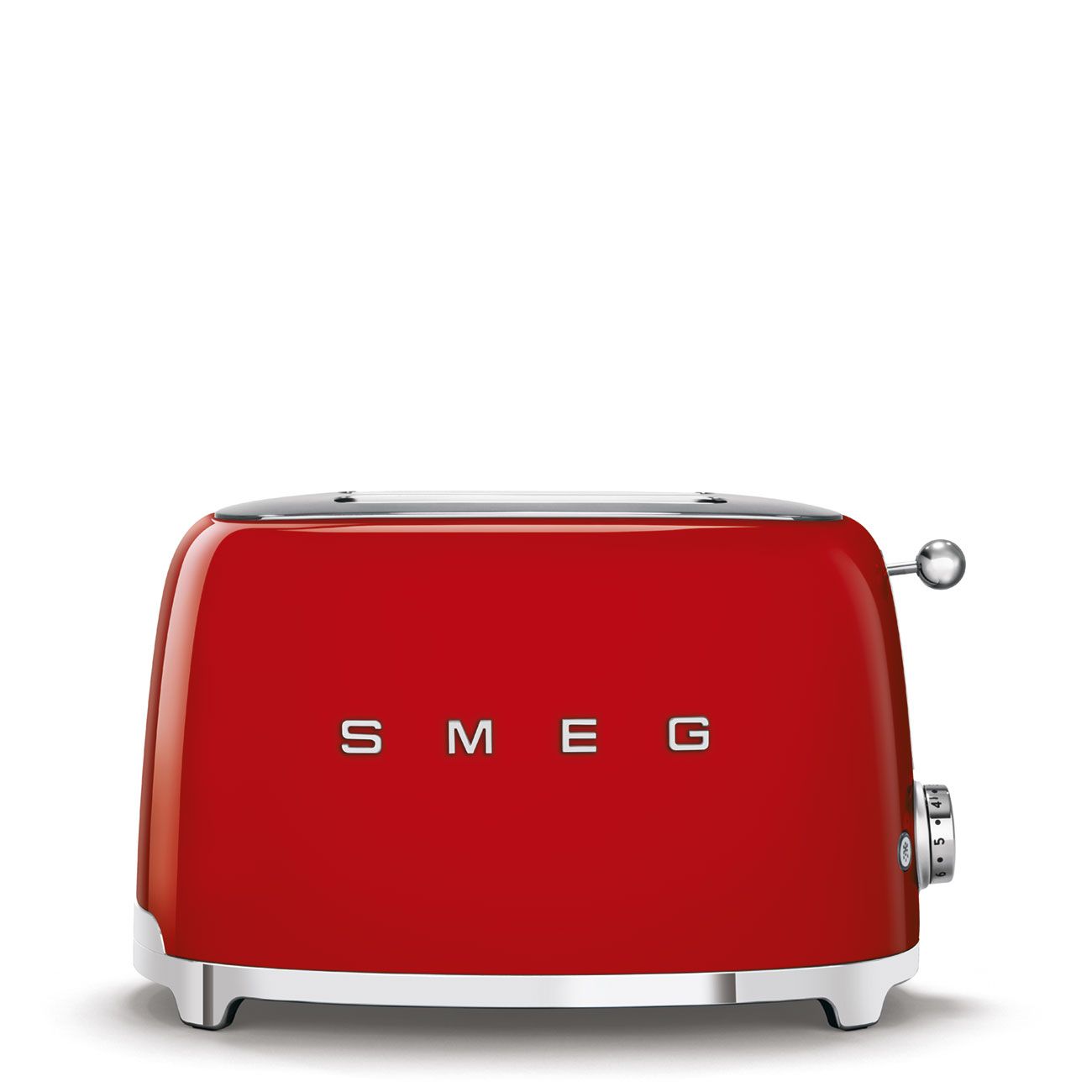 Smeg TSF01RDEU Broodrooster - Rood - 950W - 2 Slices