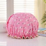 Heble® Premium Douche Muts Flamingo - Roze, Wit en Zwart