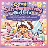 Cozy Self-Pampering Girl Life: A Soft-Life Girl Therapy Coloring Book