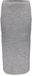 Geisha Rok Midi Rok Met Contrasterende Bies 56801 10 Grey Melange/offwhite Dames Maat - S