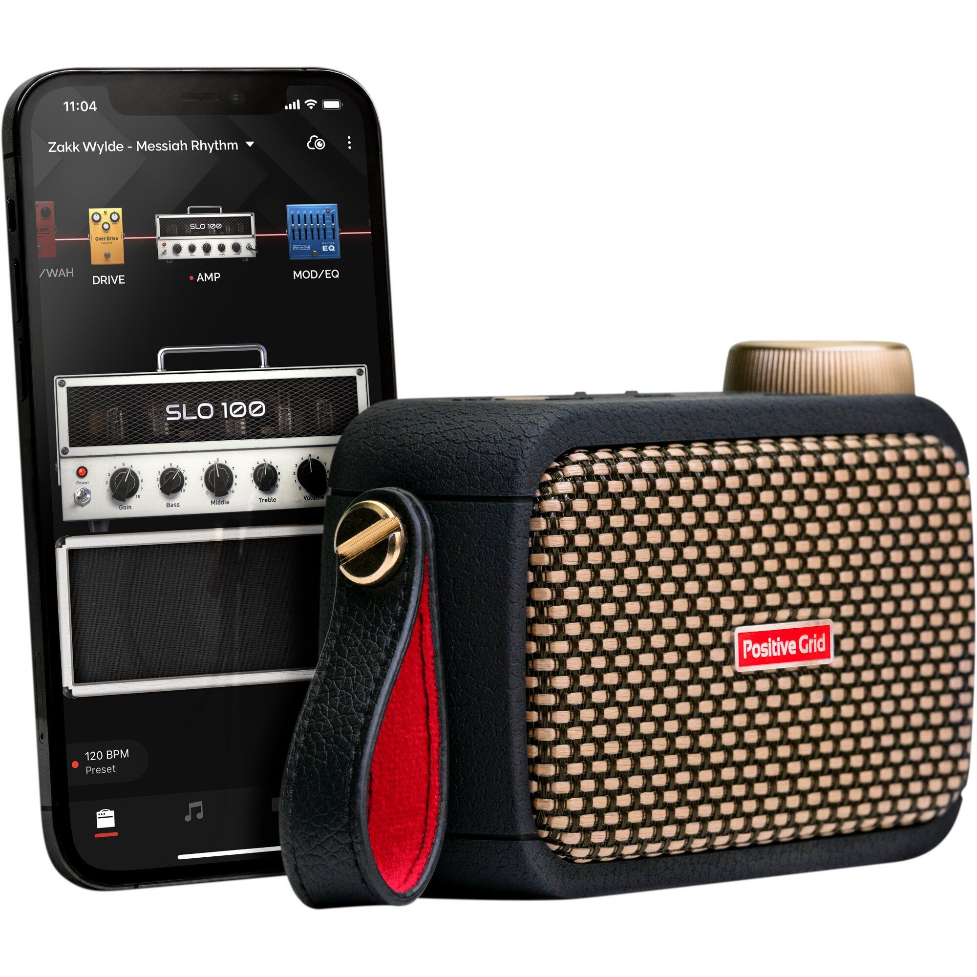 Positive Grid Spark GO Smart Guitar & Bass Amp | Bluetooth Speaker