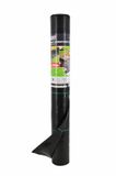 AWTOOLS - Anti-onkruid Vlies - 90g 1,1x100m - UV Gestabiliseerd - Groen Zwarte Lijnen