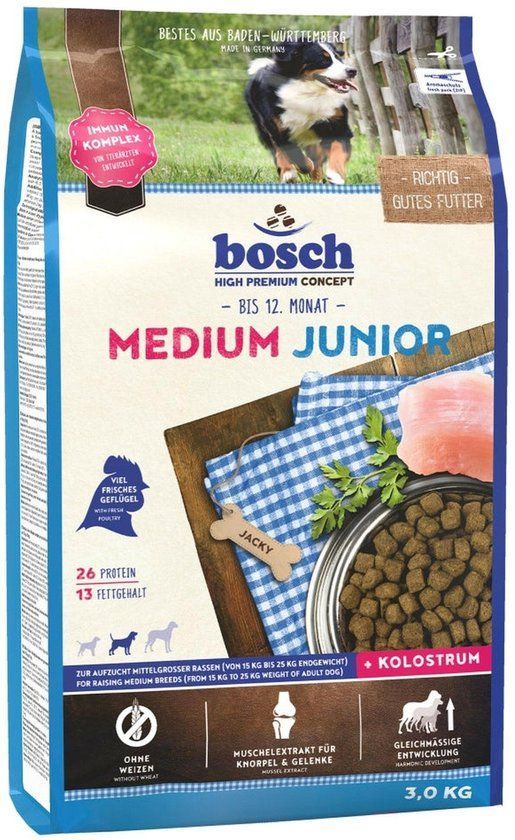 Bosch Medium Junior Hondenvoer - 3 kg
