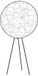 Konstsmide LED Dreamcatcher Frame | 160 Lichtpunten 3.2W Extra Warmwit 4.5V | 60x117cm | 5m snoer, dimmer, aan/uit | Alleen binnen