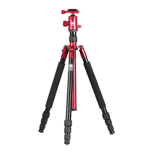 Sirui UltraLight T-004X+C10X (rood)