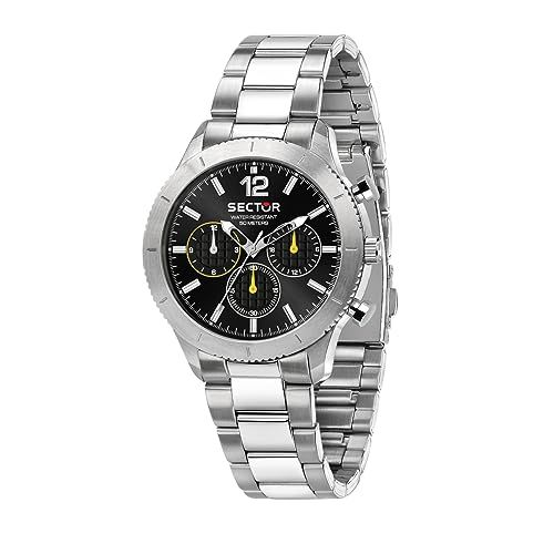 Sector No Limits Men's Watch R3253578023 - 270 Collection - Limited Edition - Multifunction - Quartz - 41mm - Silver