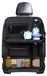 Organisateur de siège auto pour enfants - Organisateur de siège auto avec table pliable - Support de tablette transparent - Matériau Oxford