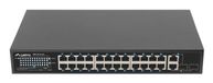 Lanberg RSFE-24P-2C-250 Unmanaged Gigabit Ethernet PoE Network Switch