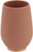 Tendance Tandenborstelhouder/beker honeycomb - Bruin