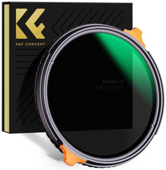 K&F Nano X CPL+Variabler NDX ND4-ND64 Filter 52mm