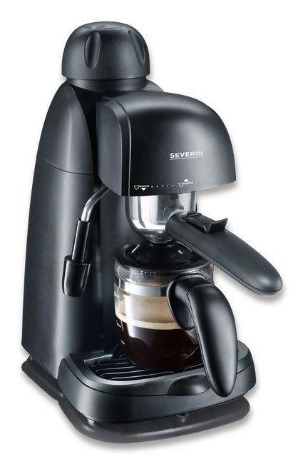 Severin KA 5978 Espresso Machine - 4 Cups - 0.22L - Black