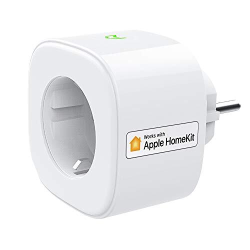 meross Smart Plug, wifi-stopcontact, compatibel met Siri, Alexa, Google Assistant en SmartThings, geen hub nodig, 16 A, 2,4 GHz