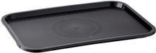 APS Dienblad - Serveertray - Vaatwasserbestendig - Zwart - 41 x 30,5 cm - Set van 6