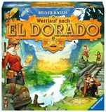 Ravensburger 27457 Race to El Dorado, strategiespel, spel voor volwassenen en kinderen vanaf 10 jaar, tactisch spel geschikt voor 2-4 spelers