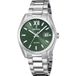 Festina F20707/5 Heren Polshorloge Zilverkleurig Groen Mineraalglas Staal