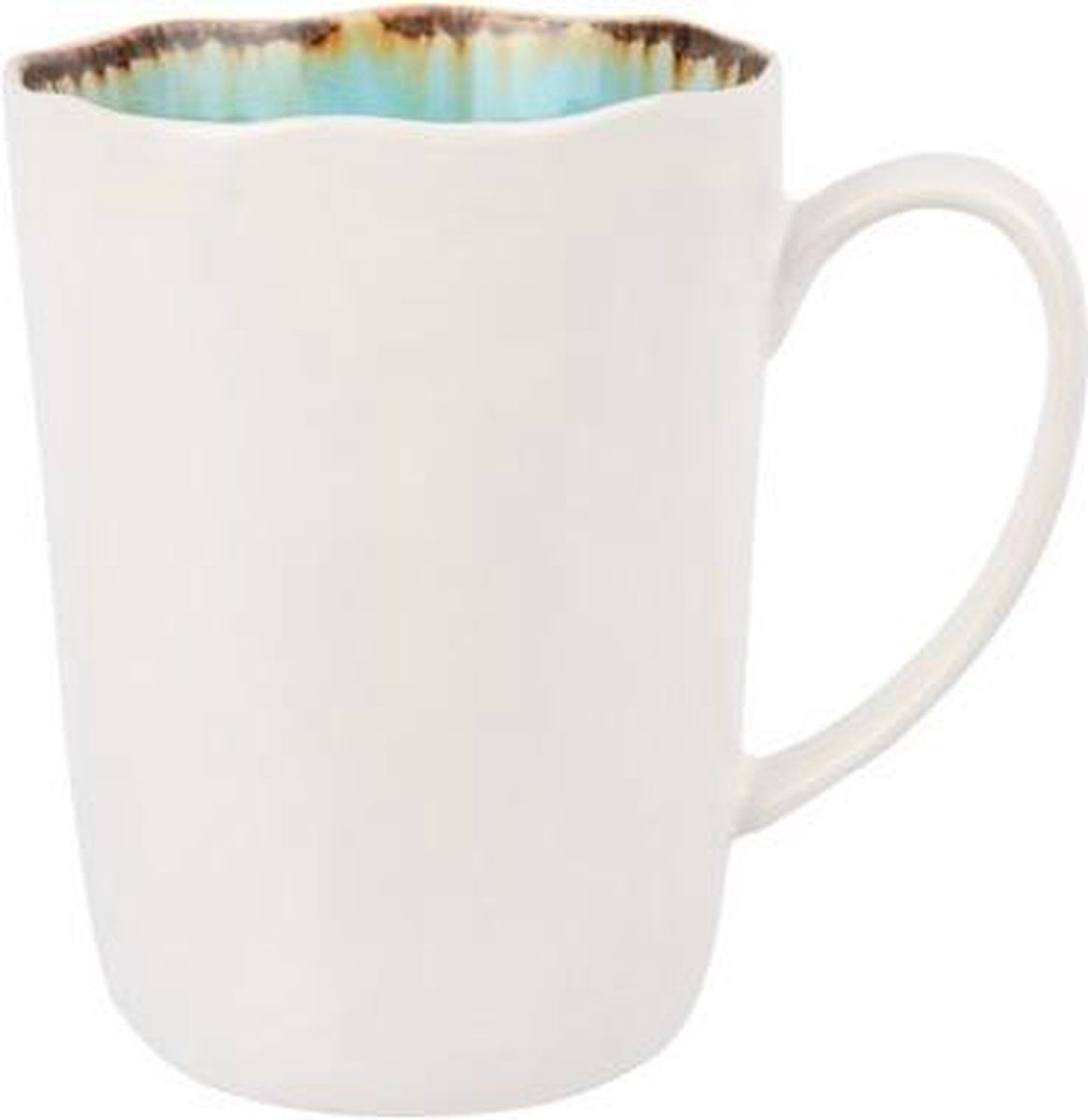 Cosy&Trendy Laguna Mok - Ø8 cm - 0,39 l - Blauw - 6 stuks