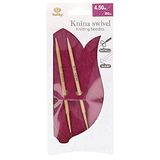 Tulip KS-800450 breinaalden, bamboe, beige, 80 cm x 4,5 mm