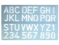 CSP P-1600 lettersjabloon 30 mm