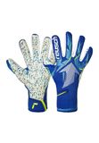 Reusch Fastgrip Fusion Junior Sharp Blue Keepershandschoenen Kinderen - Maat 4