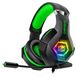 bez marki Ozeino Gamingheadset ZW1 RGB 7.1 50 mm microfoon zwart-blauw