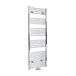 Hudson Reed Neva Moderne Grand Sèche-serviettes design en Chrome en Acier | Chauffage pour Salle de bain avec Raccordement central | 160cm x 60cm