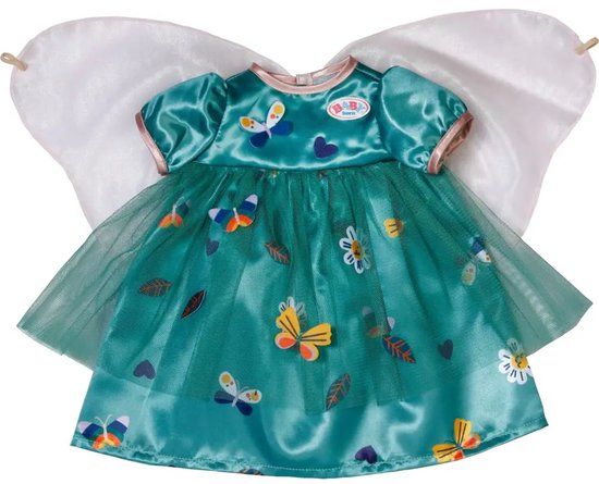 BABY born Fairy Dress - Met Vleugels - 43 cm