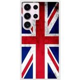 Samsung Galaxy S23 Drapeau angleterre Verstevigd hoesje met sublimatie bedrukking