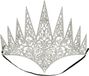 Boland Kroon Koningin schuimrubber - Één maat - Volwassenen - Vrouwen - Prinsen en Prinsessen- Fantasy