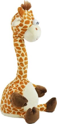 Bellus Toys Interactieve Giraffe Knuffel - 3+ jaar - Geel/Bruin/Wit