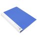 Waytex 931331B documentenbescherming, A4, 40 afbeeldingen, premium polypropyleen, ondoorzichtig, 20 transparante hoezen, blauw