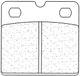 FRONT CL Brakes 2332A3+ Gesinterde Remblokken Zilver