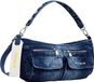 Desigual Schoudertas Denim Shoulder Bag Denim Medium Wash Donkerblauw