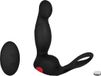 EIS Triple A Import GmbH Prostaatstimulator met penisring, oplaadbaar, 16,5 cm, Zwart/Rood