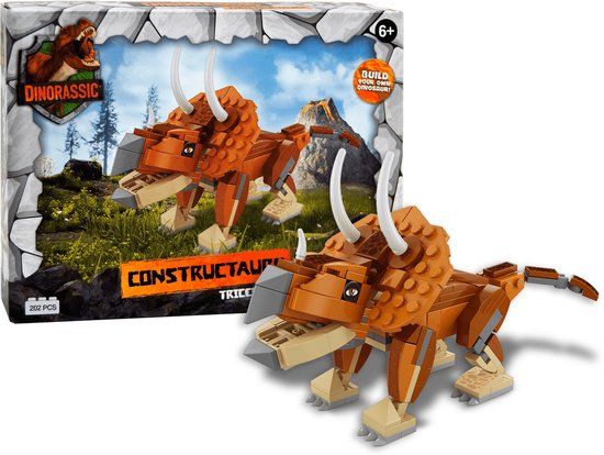 Dinorassic Bouwstenen - Triceratops