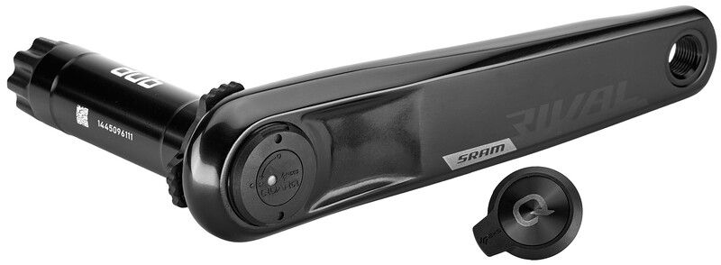 SRAM Rival AXS D1 DUB Power Meter Crankset Left, Black