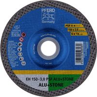 PFERD TOOLS EH 150-3,0 PSF ALU+STONE 61823326 Disque à tronçonner coudé 150 mm 25 pièce(s) Aluminium, Métal non ferreux, Titane, Alliage de titane, Fonte