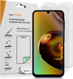 kwmobile Set of 3 Screen Protectors Compatible with Samsung Galaxy A15 5G
