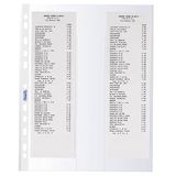 Favorit 400141970 - universele perforatiezakken, 8 x 30 cm, transparant