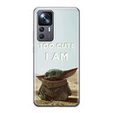 ERT GROUP mobiel telefoonhoesje voor Xiaomi 12T/12T pro/K50 Ultra origineel en officieel erkend Star Wars patroon Baby Yoda 004