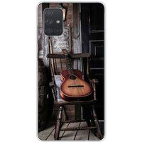 Samsung Galaxy M31s Guitare Bedrukt Siliconen Hoesje