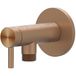 IVY Robinet d'arrêt d'angle 1/2 x 3/8 - RVS316 Brossé Mat Cuivre PVD