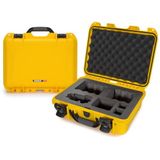 Nanuk 920 waterdichte harde hoes met aangepaste schuim invoegen voor Sony A7R formaat camera - geel