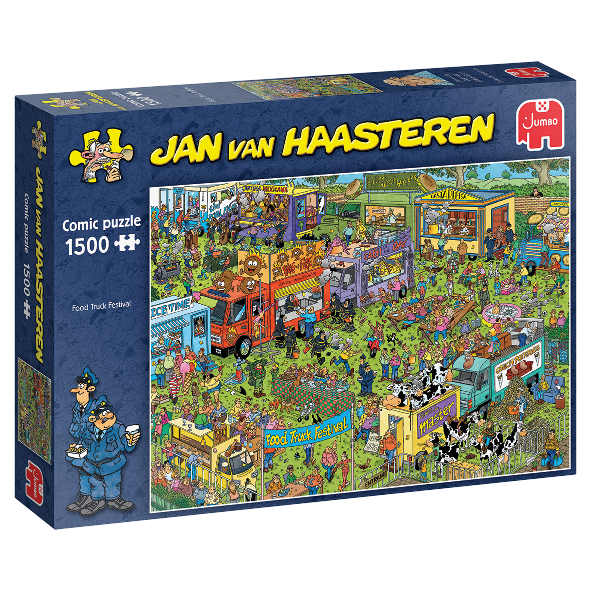 Jan van Haasteren Food Truck Festival 1500 stukjes