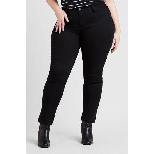 Levi's Plus 311 Shaping Skinny Jeans - Black Denim