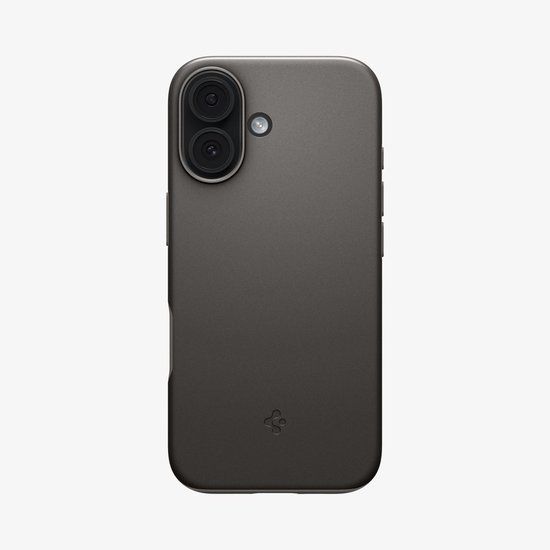 Spigen ACS09971 Back Cover voor Apple iPhone 17, Zwart