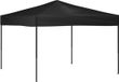 vidaXL Partytent inklapbaar 3x3 m zwart